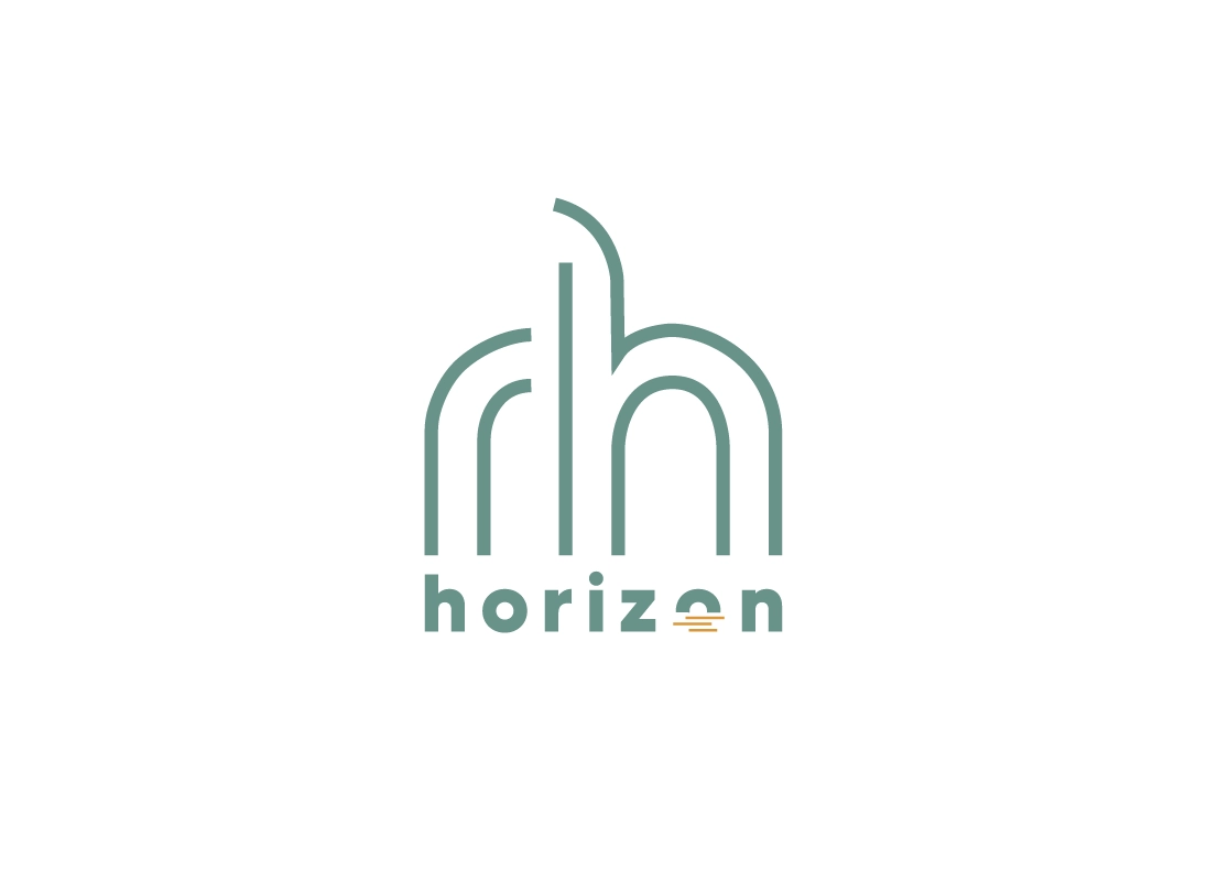 Logo RHHorizon - Identité graphique de RHHorizon'
