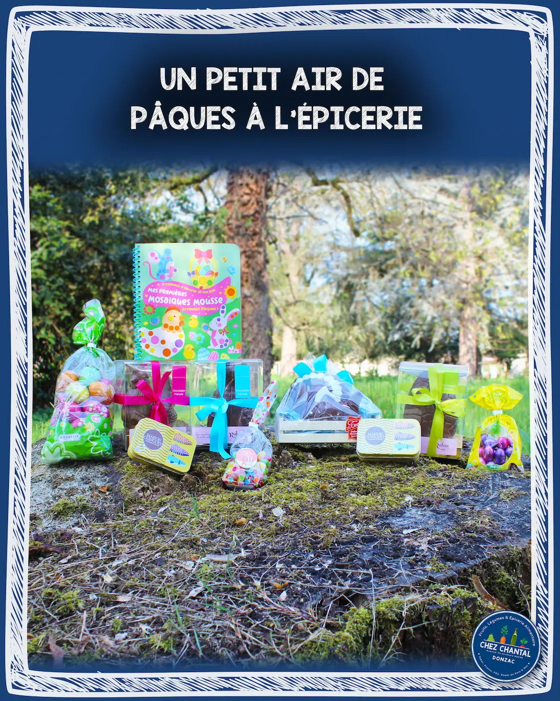 Puplication de Chez Chantal Epicerie de Donzac