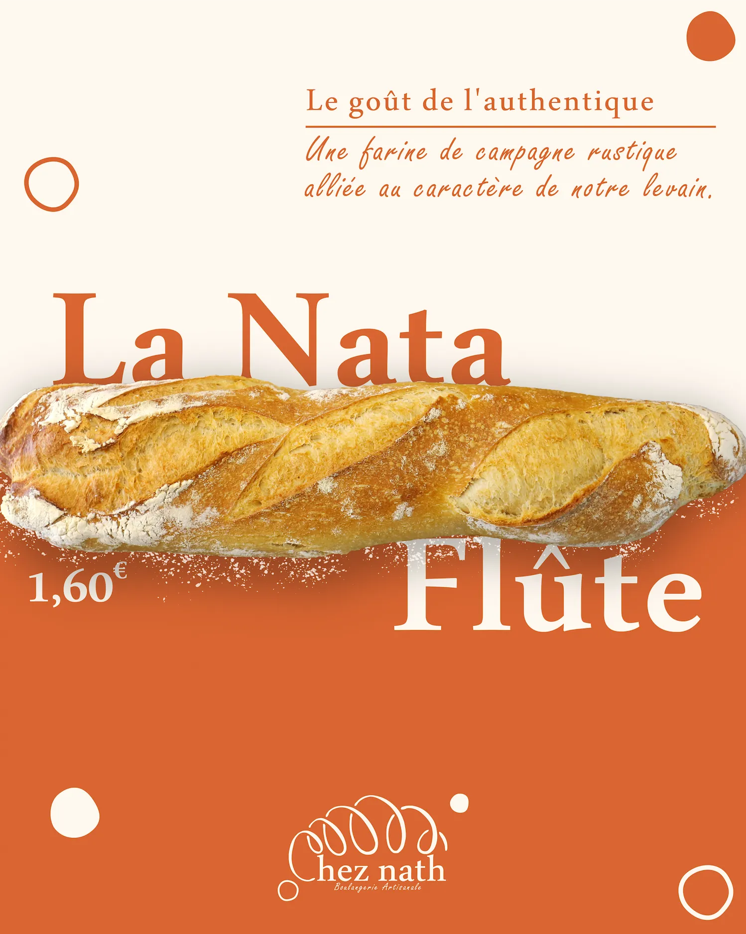 Puplication de Chez Nath Boulangerie de Donzac